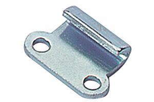 Catch Plate for Toggle Latch Mild Steel Zinc Plate Passivate (Silver Blue)
