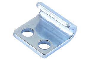 Catch Plate for Toggle Latch Mild Steel Zinc Plate Passivate (Silver Blue)