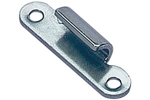 Catch Plate for Toggle Latch Mild Steel Zinc Plate Passivate (Silver Blue)