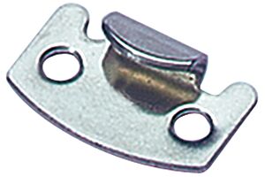 Catch Plate for Toggle Latch Mild Steel Zinc Plate Passivate (Silver Blue)