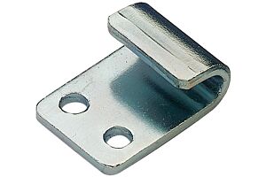 Catch Plate for Toggle Latch Mild Steel Zinc Plate Passivate (Silver Blue)