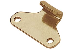 Catch Plate for Toggle Latch Carbon Steel Zinc Plate Passivate (Yellow)