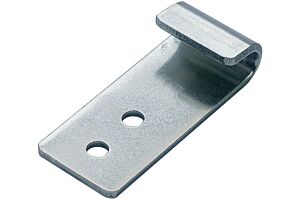 Catch Plate for Toggle Latch Mild Steel Zinc Plate Passivate (Silver Blue)