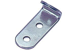 Catch Plate for Toggle Latch Mild Steel Zinc Plate Passivate (Silver Blue)