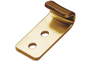 Catch Plate for Toggle Latch Carbon Steel Zinc Plate Passivate (Yellow)