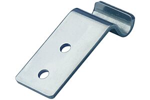 Catch Plate for Toggle Latch Mild Steel Zinc Plate Passivate (Silver Blue)