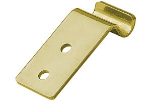 Catch Plate for Toggle Latch Carbon Steel Zinc Plate Passivate (Yellow)