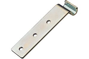 Catch Plate for Toggle Latch Mild Steel Zinc Plate Passivate (Silver Blue)