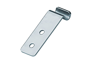 Catch Plate for Toggle Latch Mild Steel Zinc Plate Passivate (Silver Blue)