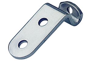 Catch Plate for Toggle Latch Mild Steel Zinc Plate Passivate (Silver Blue)