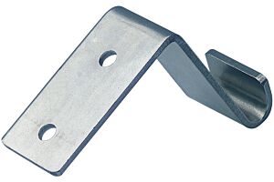Catch Plate for Toggle Latch Mild Steel Zinc Plate Passivate (Silver Blue)