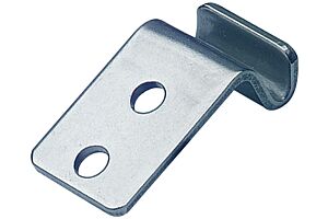 Catch Plate for Toggle Latch Mild Steel Zinc Plate Passivate (Silver Blue)