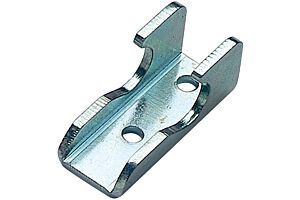 Catch Plate for Toggle Latch Mild Steel Zinc Plate Passivate (Silver Blue)