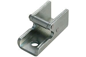 Catch Plate for Toggle Latch Mild Steel Zinc Plate Passivate (Silver Blue)