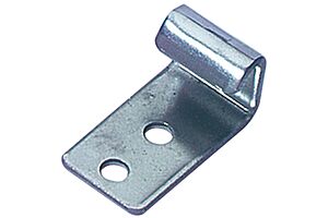 Catch Plate for Toggle Latch Mild Steel Zinc Plate Passivate (Silver Blue)