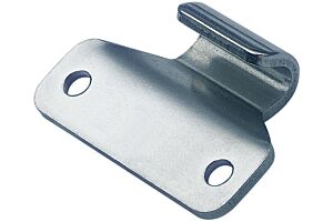 Catch Plate for Toggle Latch Mild Steel Zinc Plate Passivate (Silver Blue)