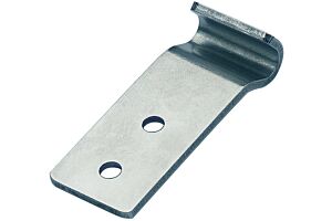Catch Plate for Toggle Latch Mild Steel Zinc Plate Passivate (Silver Blue)