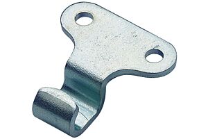 Catch Plate for Toggle Latch Mild Steel Zinc Plate Passivate (Silver Blue)