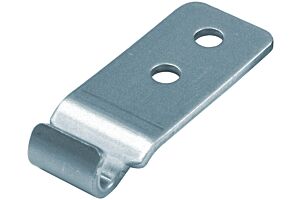 Catch Plate for Toggle Latch Mild Steel Zinc Plate Passivate (Silver Blue)
