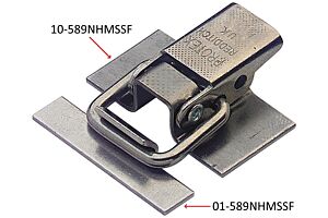 Non-Adjustable Toggle Latch Light Duty Mild Steel (Natural)