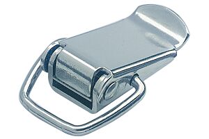 Non-Adjustable Toggle Latch Light Duty Mild Steel Zinc Plate Passivate (Silver Blue)
