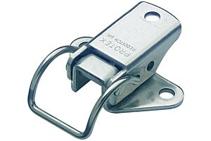 Spring Claw Toggle Latch Light Duty Mild Steel Zinc Plate Passivate (Silver Blue)