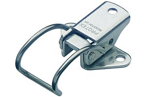 Spring Claw Toggle Latch Light Duty Mild Steel Zinc Plate Passivate (Silver Blue)