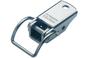 Spring Claw Toggle Latch Light Duty Mild Steel Zinc Plate Passivate (Silver Blue)
