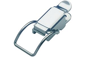 Spring Claw Toggle Latch Light Duty Mild Steel Zinc Plate Passivate (Silver Blue)