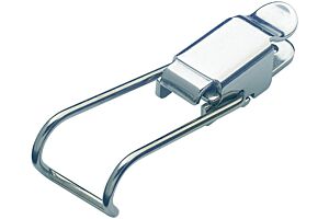 Spring Claw Toggle Latch Light Duty Mild Steel Zinc Plate Passivate (Silver Blue)