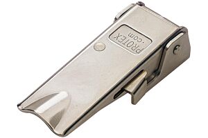 Adjustable Undercentre Toggle Latch with Safety Catch Light Duty Stainless Steel (Natural)