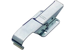 Non-Adjustable Toggle Latch Light Duty Mild Steel Zinc Plate Passivate (Silver Blue)