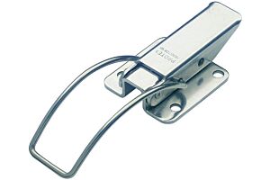 Spring Claw Toggle Latch Light Duty Mild Steel Zinc Plate Passivate (Silver Blue)