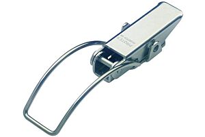 Spring Claw Toggle Latch Light Duty Mild Steel Zinc Plate Passivate (Silver Blue)
