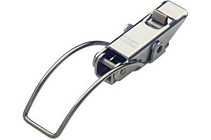 Spring Claw Toggle Latch with Safety Catch Light Duty Stainless Steel (Natural)