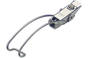 Spring Claw Toggle Latch with Safety Catch Light Duty Stainless Steel (Natural)