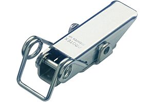 Spring Claw Toggle Latch Light Duty Mild Steel Zinc Plate Passivate (Silver Blue)