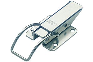 Spring Claw Toggle Latch Light Duty Mild Steel Zinc Plate Passivate (Silver Blue)