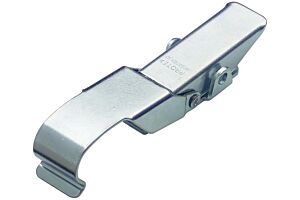 Non-Adjustable Toggle Latch Light Duty Mild Steel Zinc Plate Passivate (Silver Blue)