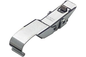 Non-Adjustable Toggle Latch with Safety Catch Light Duty Stainless Steel (Natural)