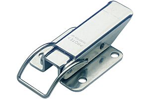 Spring Claw Toggle Latch Light Duty Mild Steel Zinc Plate Passivate (Silver Blue)