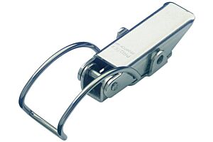 Spring Claw Toggle Latch Light Duty Mild Steel Zinc Plate Passivate (Silver Blue)