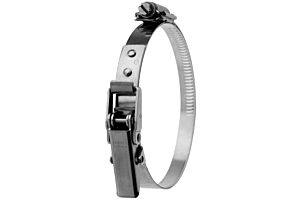 70-115mm Diameter High Torque  Rigid Claw Stainless Steel Quick Release Bandclamp (Natural)