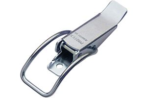 Spring Claw Latch Medium Duty Mild Steel Zinc Plate Passivate (Silver Blue)