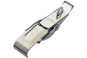 Non-Adjustable Latch Medium Duty Padlockable Stainless Steel (Natural)