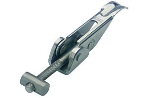 Adjustable Toggle Latch Heavy Duty Mild Self Finish Base Zinc Plate Passivate (Silver Blue)