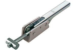 Adjustable Toggle Latch Heavy Duty Padlockable Mild Steel Zinc Plate Passivate (Silver Blue) Self Finish Base