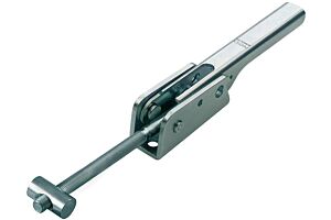 Adjustable Toggle Latch Heavy Duty Mild Steel Zinc Plate Passivate (Silver Blue)
