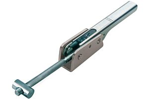 Adjustable Toggle Latch Heavy Duty Padlockable Mild Steel Zinc Plate Passivate (Silver Blue) Self Finish Base