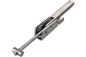 Adjustable Toggle Latch with Safety Catch Heavy Duty Stainless Steel (Natural)